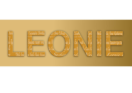 Vorname Leonie, Grafik 