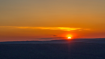 Fototapeta na wymiar Chattanooga Sunset