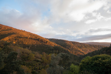 Naklejka premium Mountain view beauty