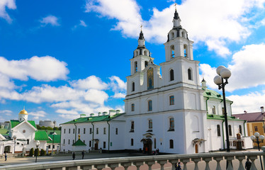 The city center of Minsk. 