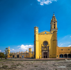 Obraz premium Saint Gabriel Archangel friary (Convento de San Gabriel) - Cholula, Puebla, Mexico