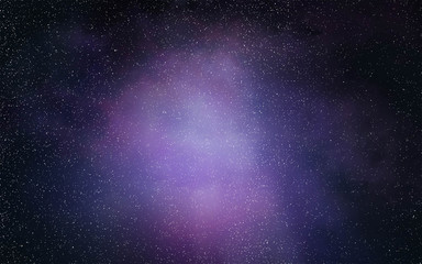 Starry galaxy nebula  background texture