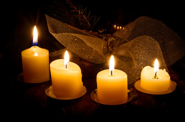 advent candles wreath