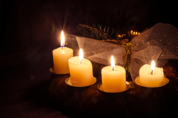 advent wreath decoration