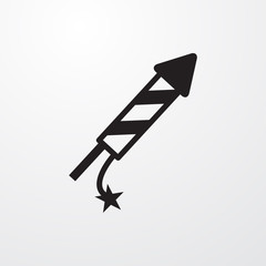 fireworks icon illustration