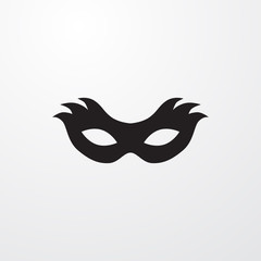mask icon illustration