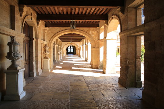 Historic Castle Hautefort in France
