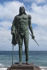 Teneriffa - Candelaria, Mencey Statue