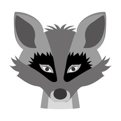 silhouette of Fox icon. Animal cartoon and nature theme. Isolated and drawn design. Vector illustration