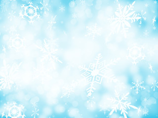 Naklejka na ściany i meble Snow Background 1
