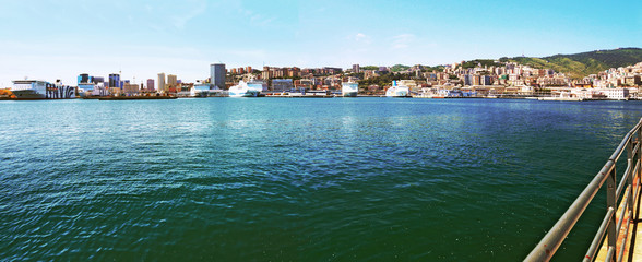 Gênes sur la Méditerranée