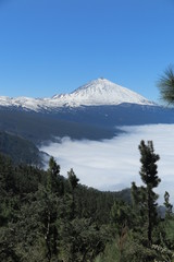 Teneriffa - Blick auf den Teide Vulkan