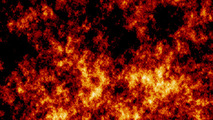 Infernal fire background, 3d illustration