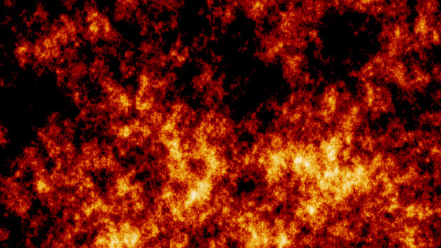 Infernal fire background, 3d illustration