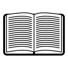 academic book icon over white background. Learning knowledge and library theme. Colorful design. vector illustration