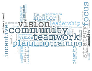 COMMUNITY word cloud