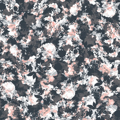 Rose pattern, seamless floral pattern.