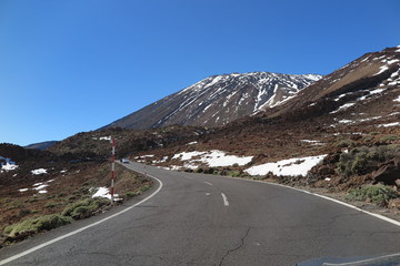 Teneriffa - Blick auf den Teide Vulkan