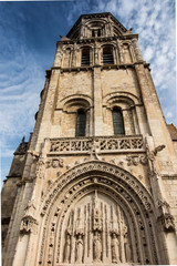 Fototapeta na wymiar .Church of Sts. Radegund at Poitiers