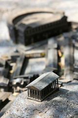 Roman Cardo in Beit She'an National Park. Israël.