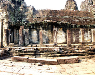 Outer walls of  Bayon