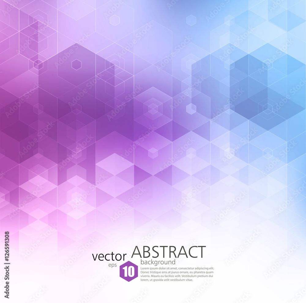 Poster vector abstract geometric background. template brochure design