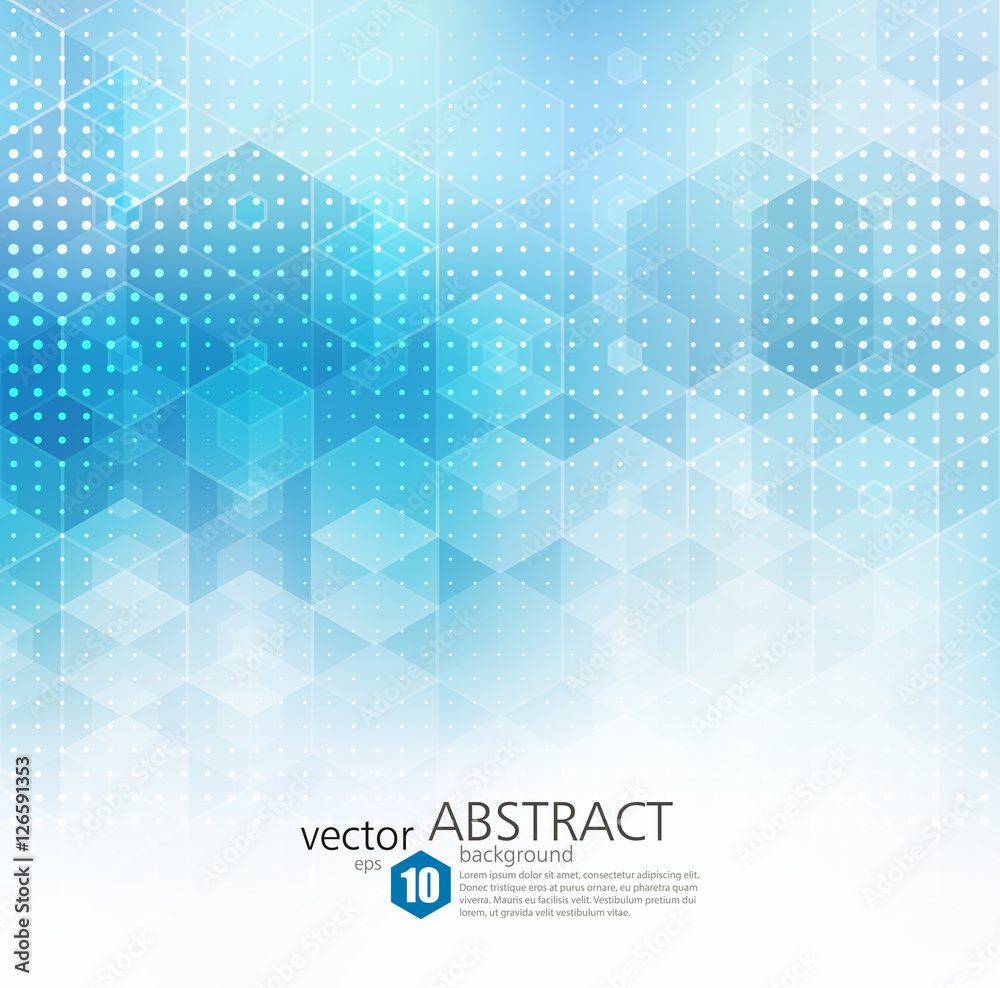 Poster vector abstract geometric background. template brochure design