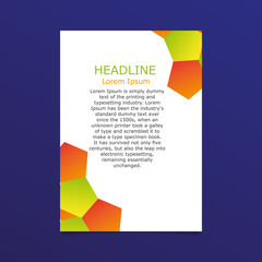 vector flyer template