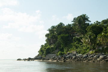Obraz premium Mexican Jungle Beach House
