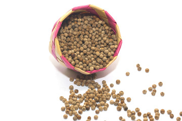 pepper isolate on white background
