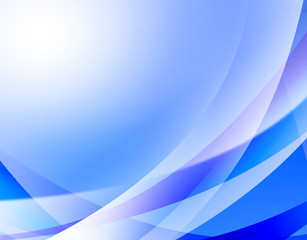 曲線模様　抽象模様