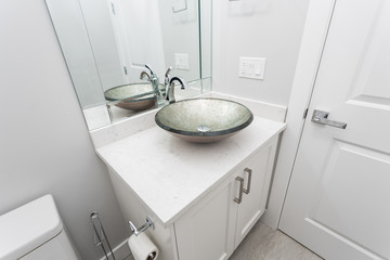 Elegant bathroom sink