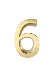 Metal alphabet. 3D rendering