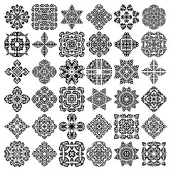 Set of mandalas