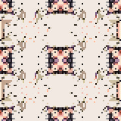 seamless tileable pixel texture pattern