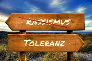 Schild 129 - Toleranz