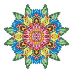 Color mandala