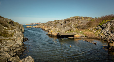 Obraz premium Sweden , Göteborg fishing village 