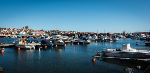 Fototapeta na wymiar Sweden , Göteborg fishing village 