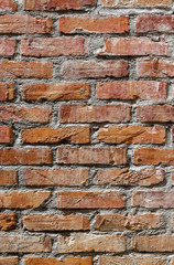 Rustic brick wall