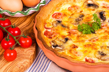 Quiche supper
