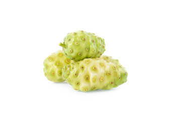 Exotic Fruit - Noni on white background