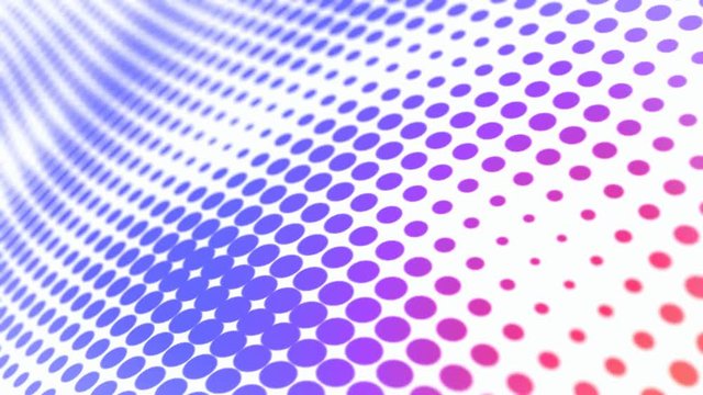 Blue dots motion background seamless loop