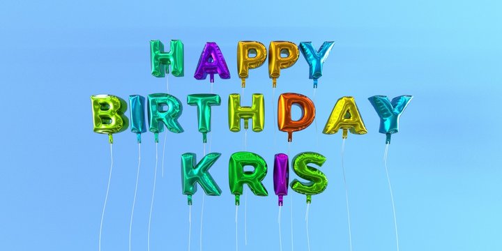 HAPPY BIRTHDAY KRIS*~