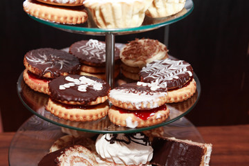 Cupcake Stand On Dark