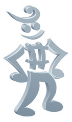 Music Note Mascot