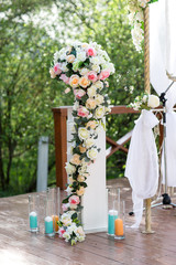 Decor for the wedding ceremony