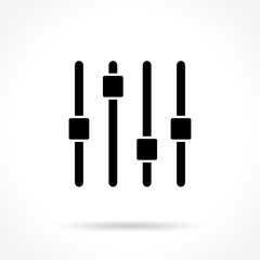 controller icon on white background