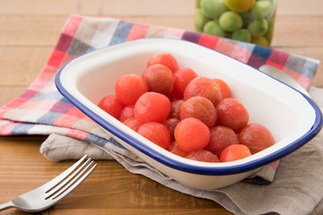 ミニトマトのマリネ