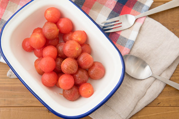 ミニトマトのマリネ